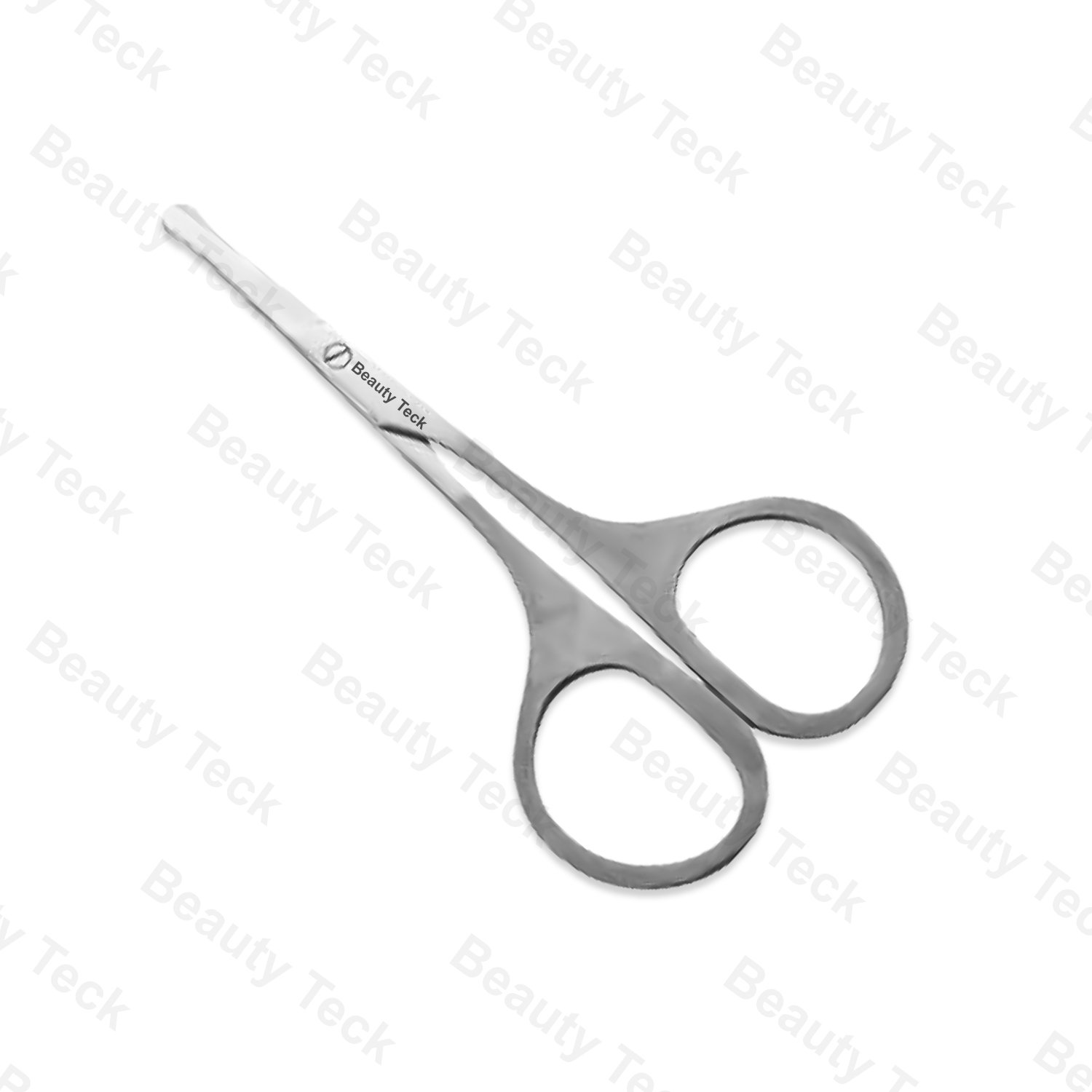 -BEAUTY Teck Nose Scissors with Probe (Mirror/Satin, Straight) BTB2-1343