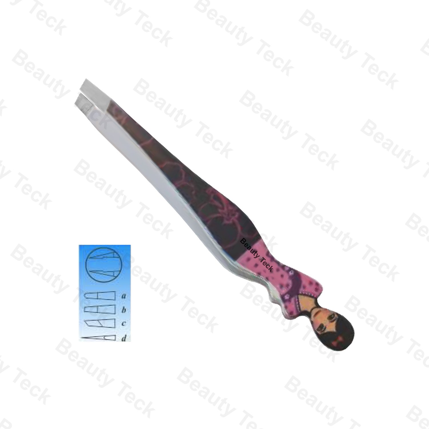Barbie Tweezers Slanted Tip BTB5-1249