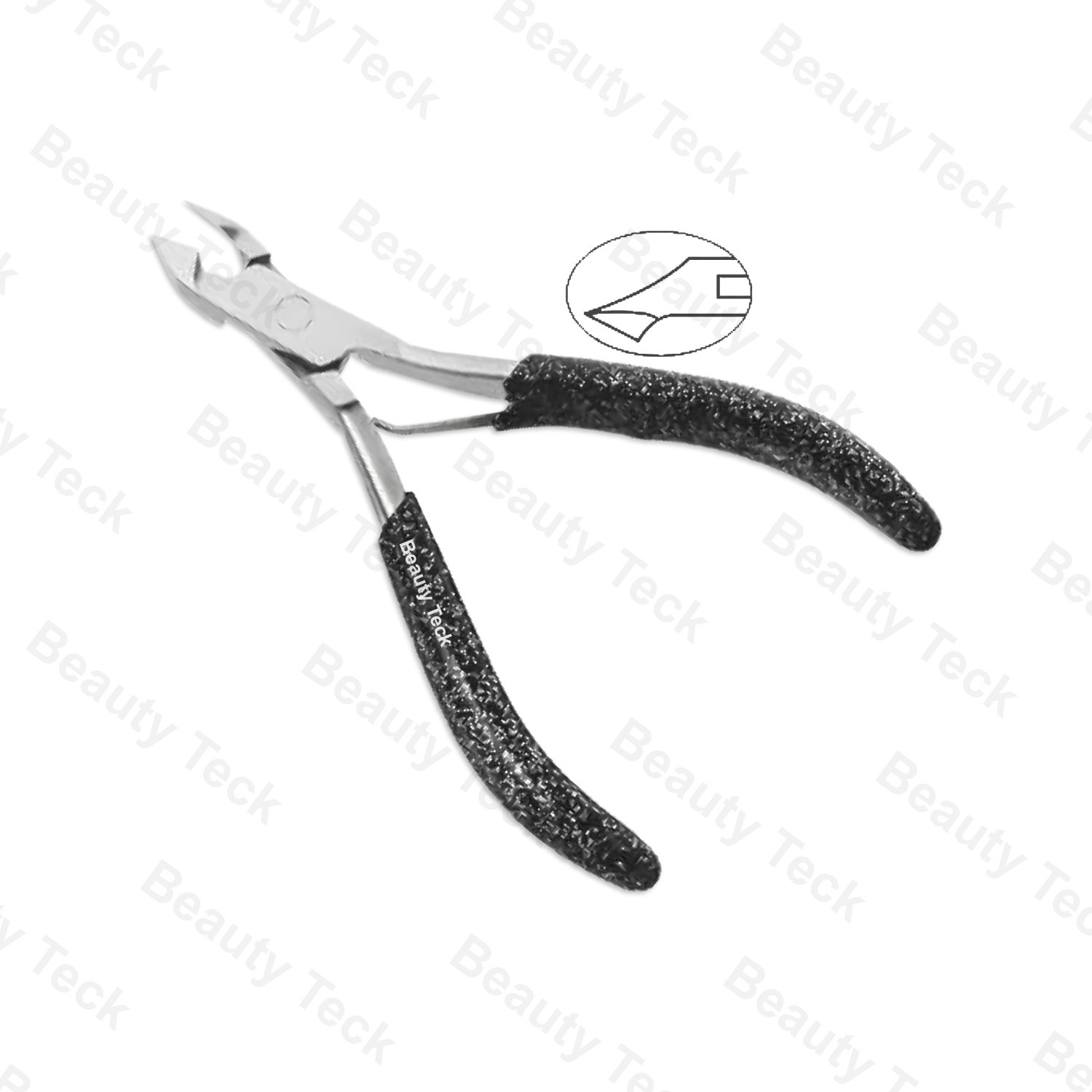 BEAUTY Teck Cuticle Nipper (Lap Joint, Double Spring, PVC Handle) BTB3-1306, BTB3-1307
