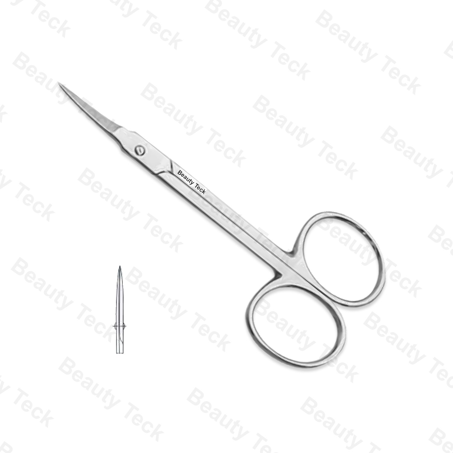 BEAUTY Teck Cuticle Scissors (Euro Screw, Mirror/Satin) BTB2-1040