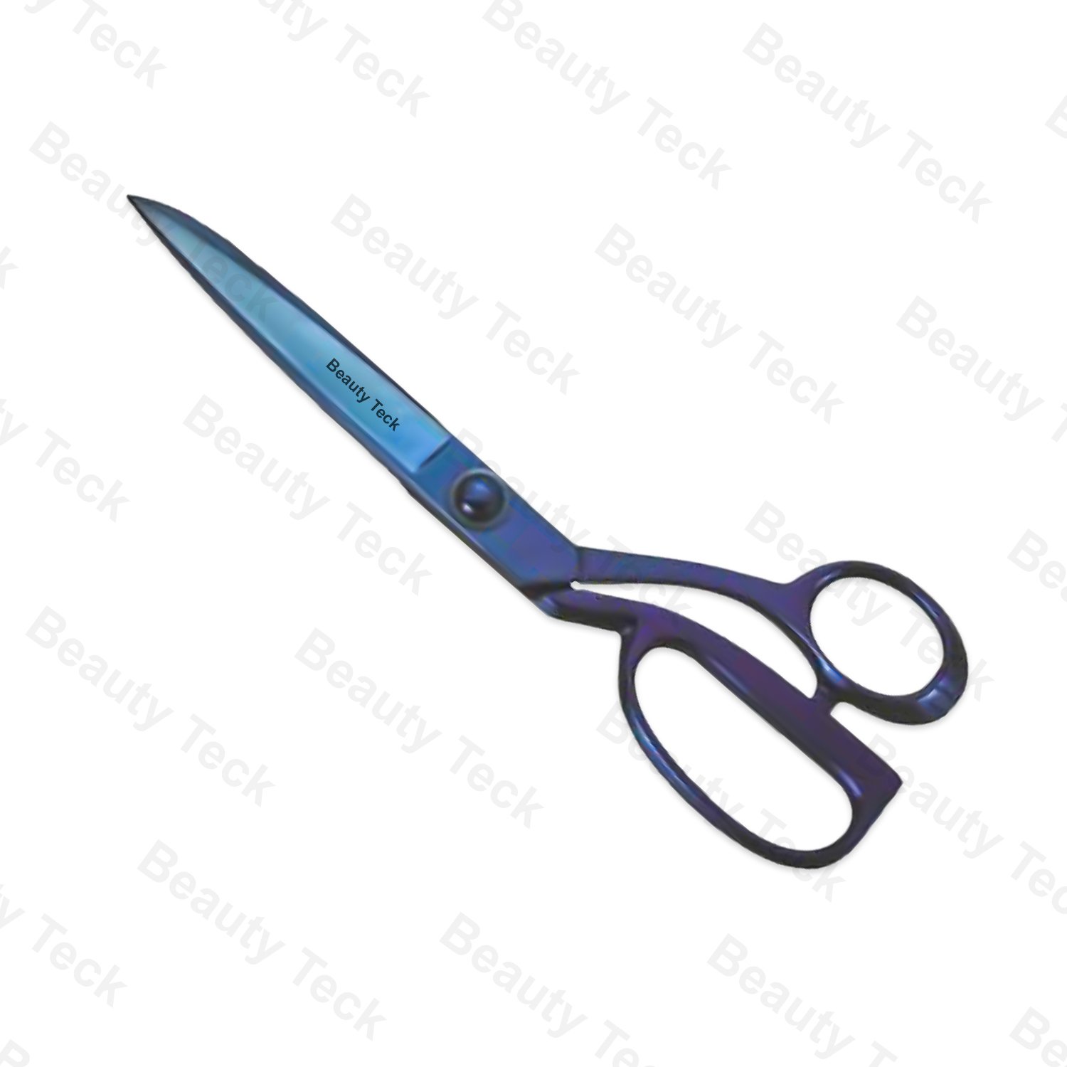 Beauty Teck Utility Scissors – Adjustable Tension Nut, Blue Titanium BTB2-1424
