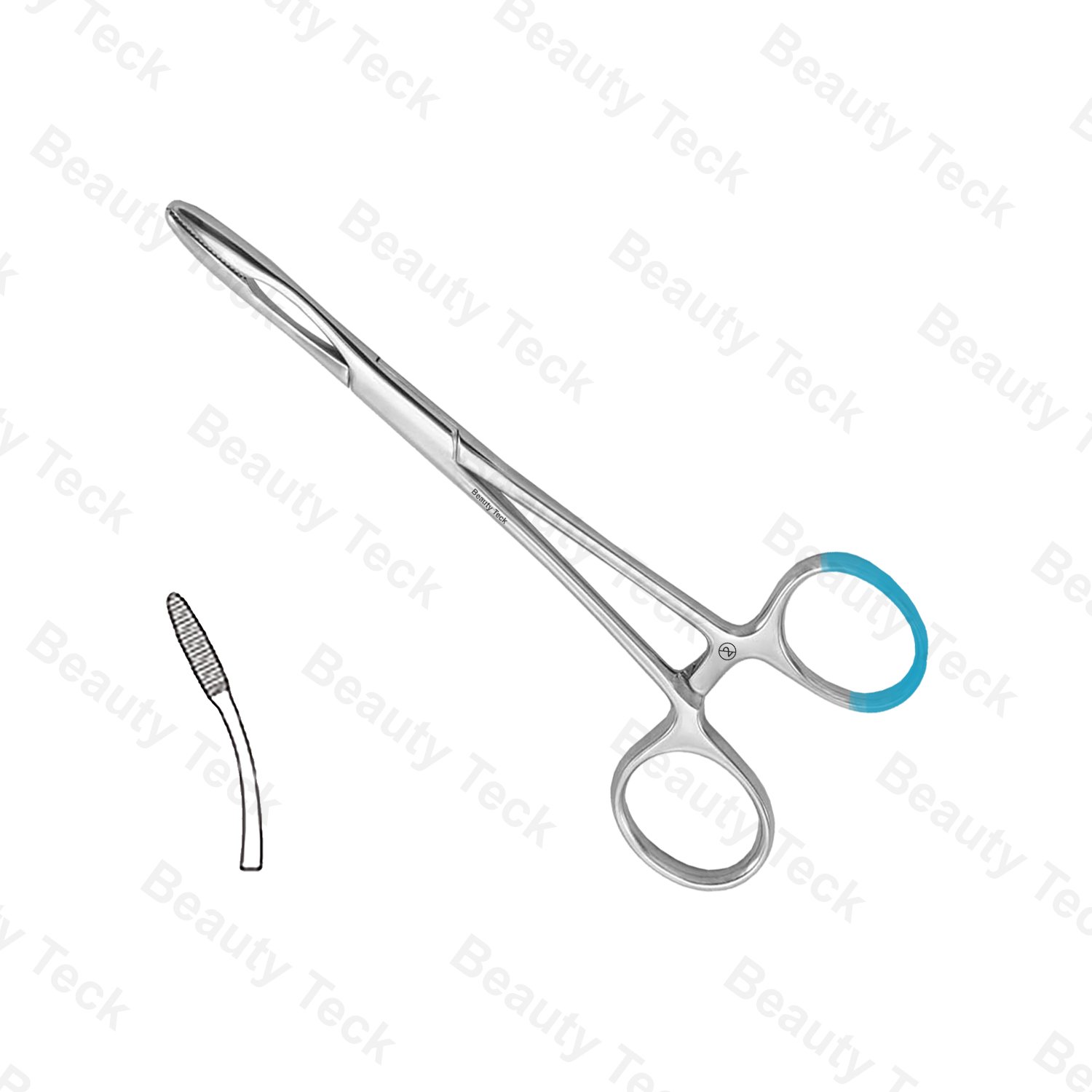 Non Sterile Single-Use Instruments Dressing Forceps Curved