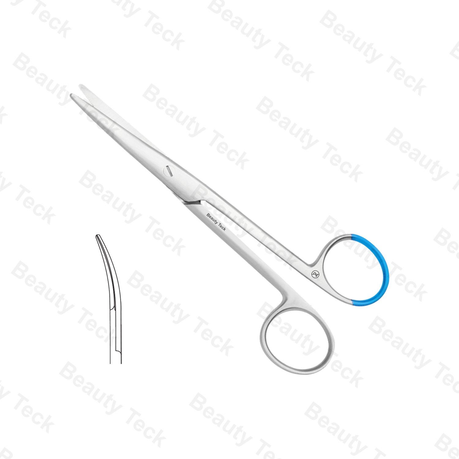Non Sterile Single-Use Instruments Mayo Stille Scissors Curved